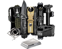 Thumbnail for Compact survival kit with carrying case