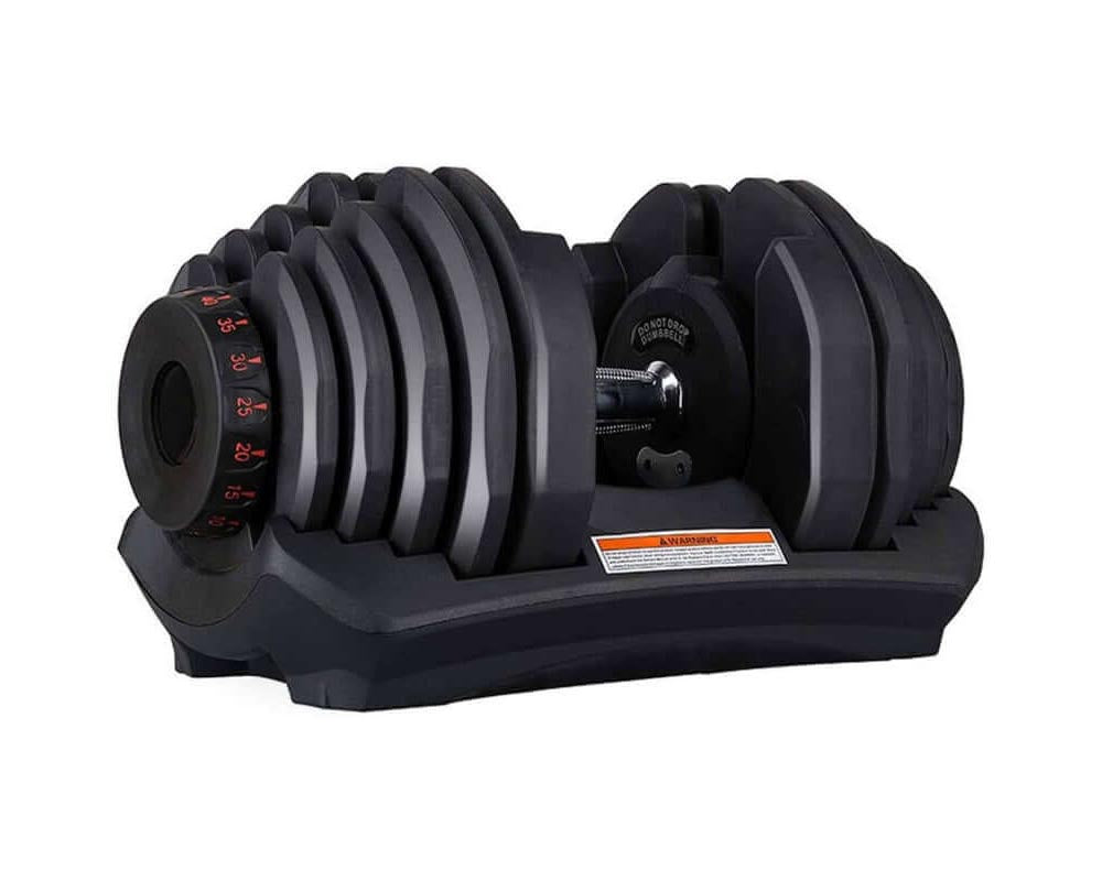 Dumbbells used for strength training