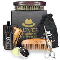 Thumbnail for Beard Grooming Kit Oil Balm Brush