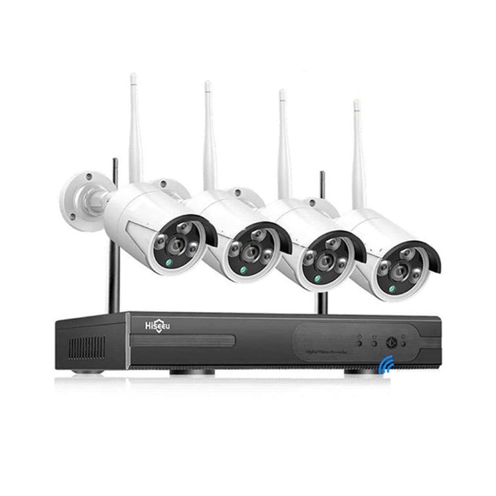 Security camera system auto-pairing feature