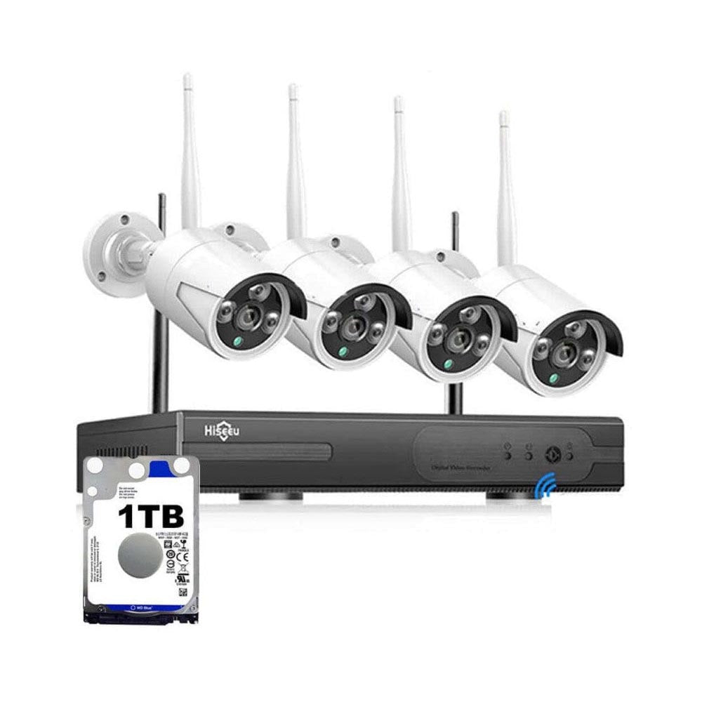 Security system power adapters for cameras and NVR