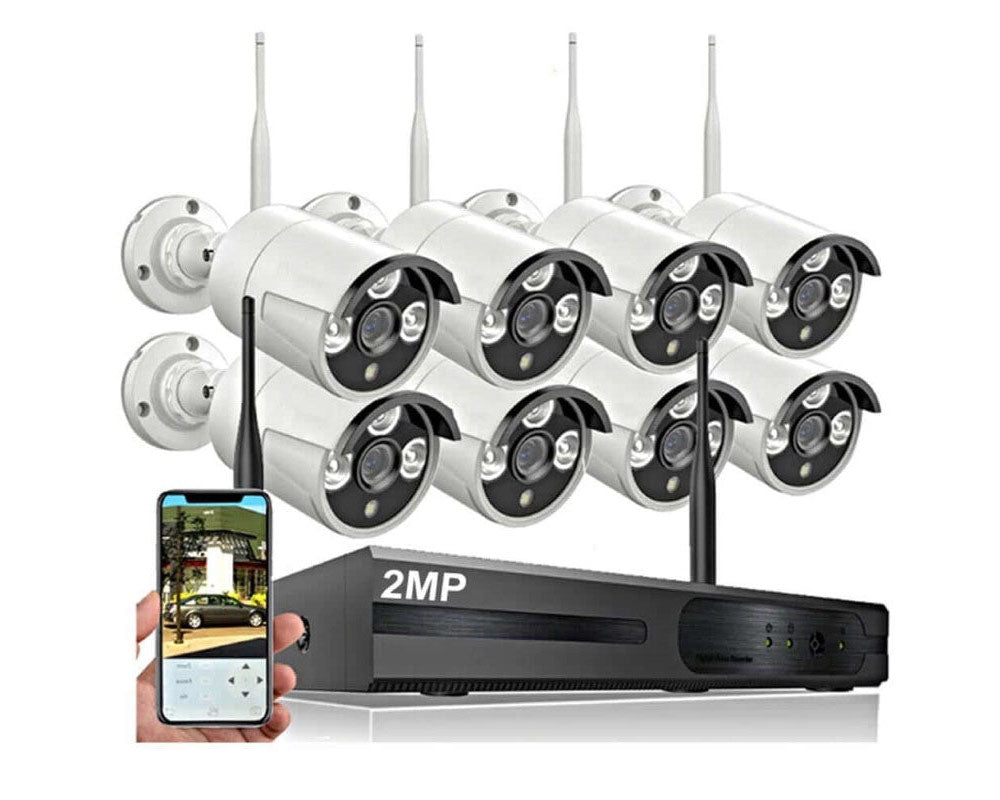 Security system remote viewing via app