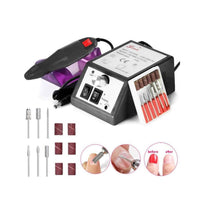 Thumbnail for Electric nail drill kit for home and salon use