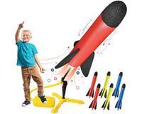 Thumbnail for Kids playing with rocket launcher outdoors