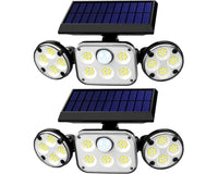 Thumbnail for 3-Headed Outdoor Solar Motion Sensor Light