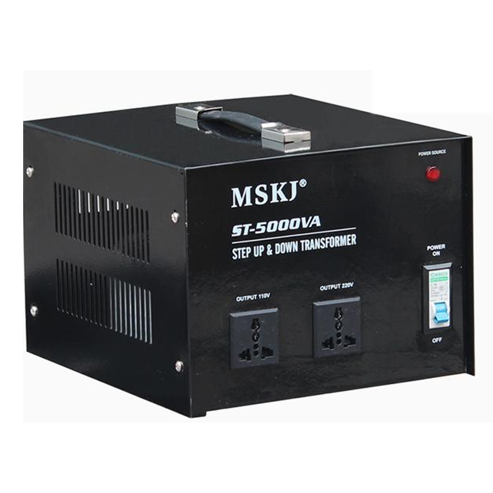5000W step down transformer with black casing