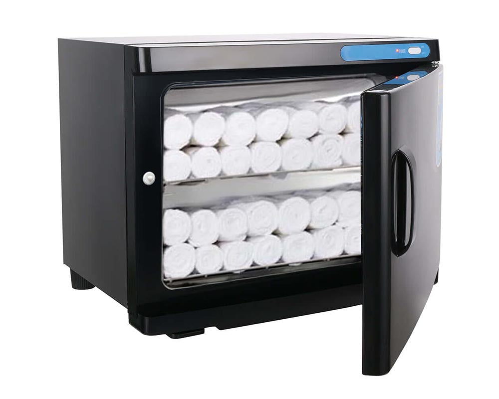 Towel warmer placed in NZ salon