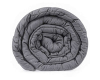 Thumbnail for Weighted blanket ready for use and storage