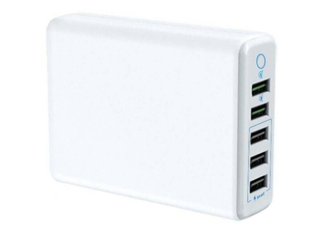 Charger with LED indicator lights