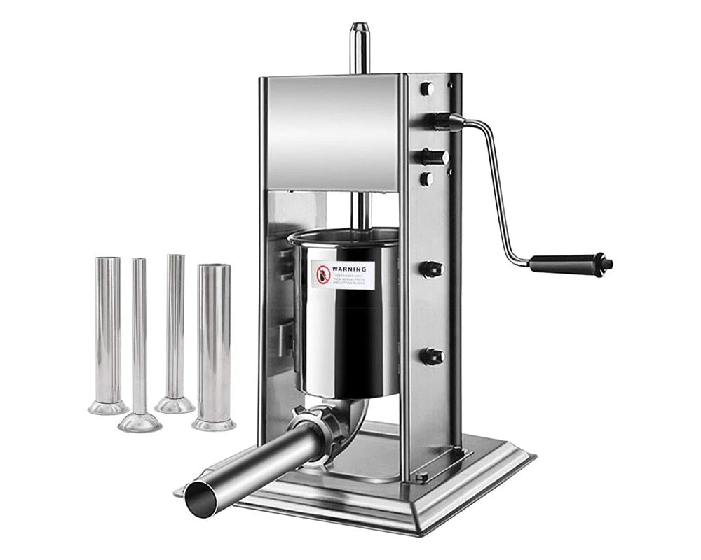 Sausage filler with cylinder removed