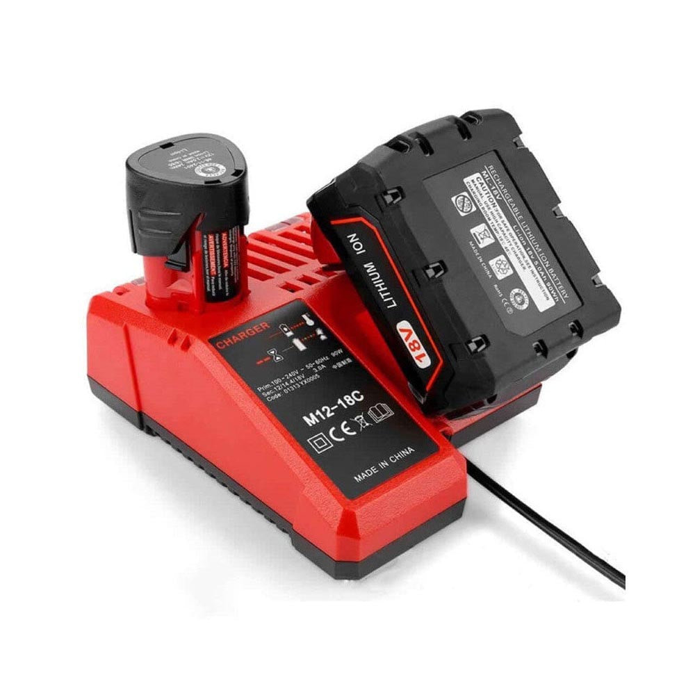 Milwaukee charger M12-18C front view