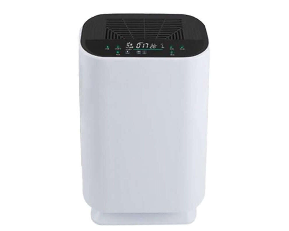 Air Purifier Ioniser placed in living room setting