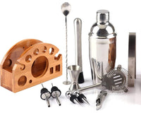 Thumbnail for Cocktail shaker set packaging and user manual