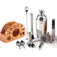 Thumbnail for Cocktail shaker set arranged with all accessories