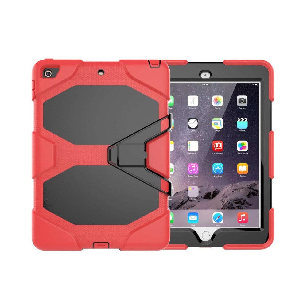 Protective case with dustproof stand cover