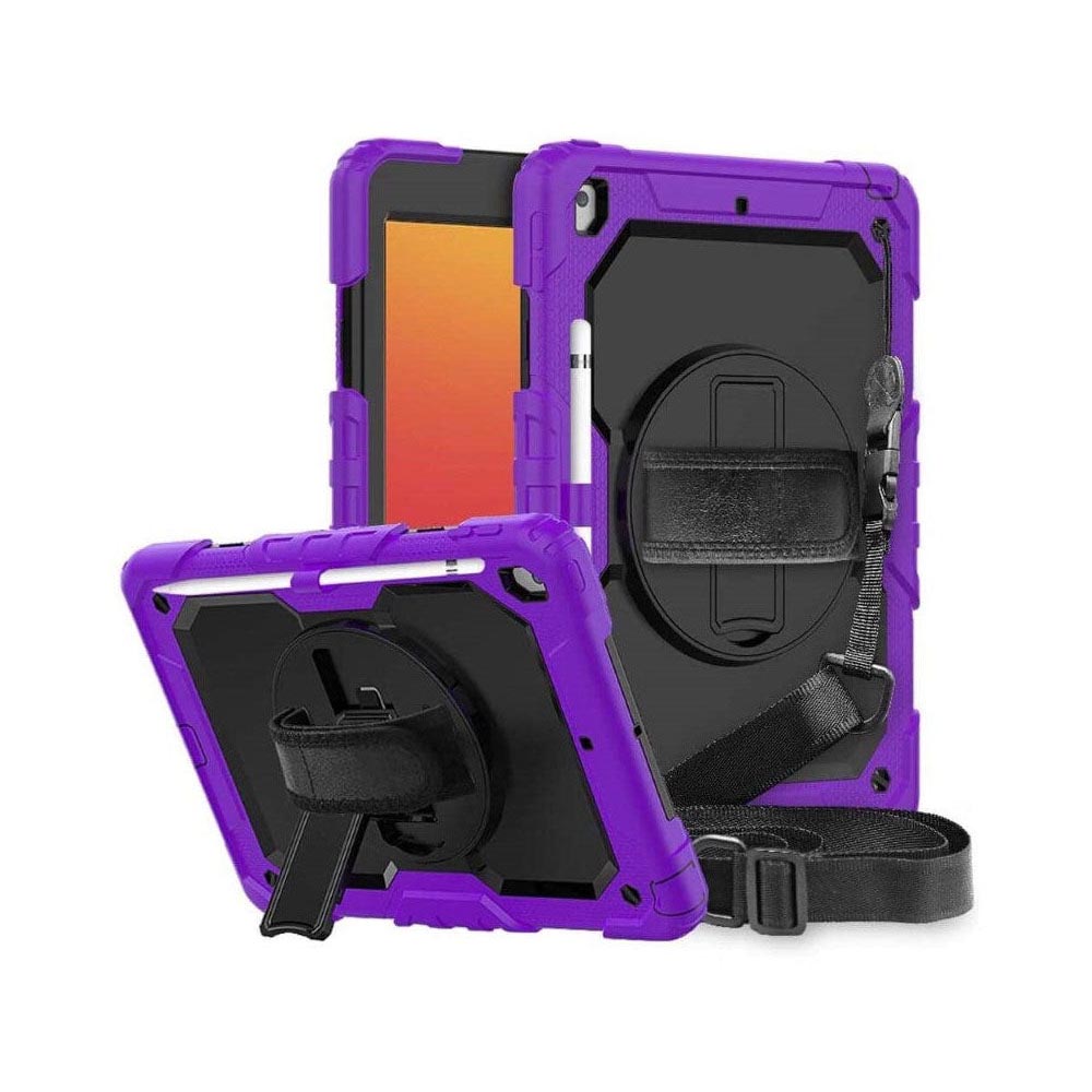 iPad 102 rugged case with swivel stand
