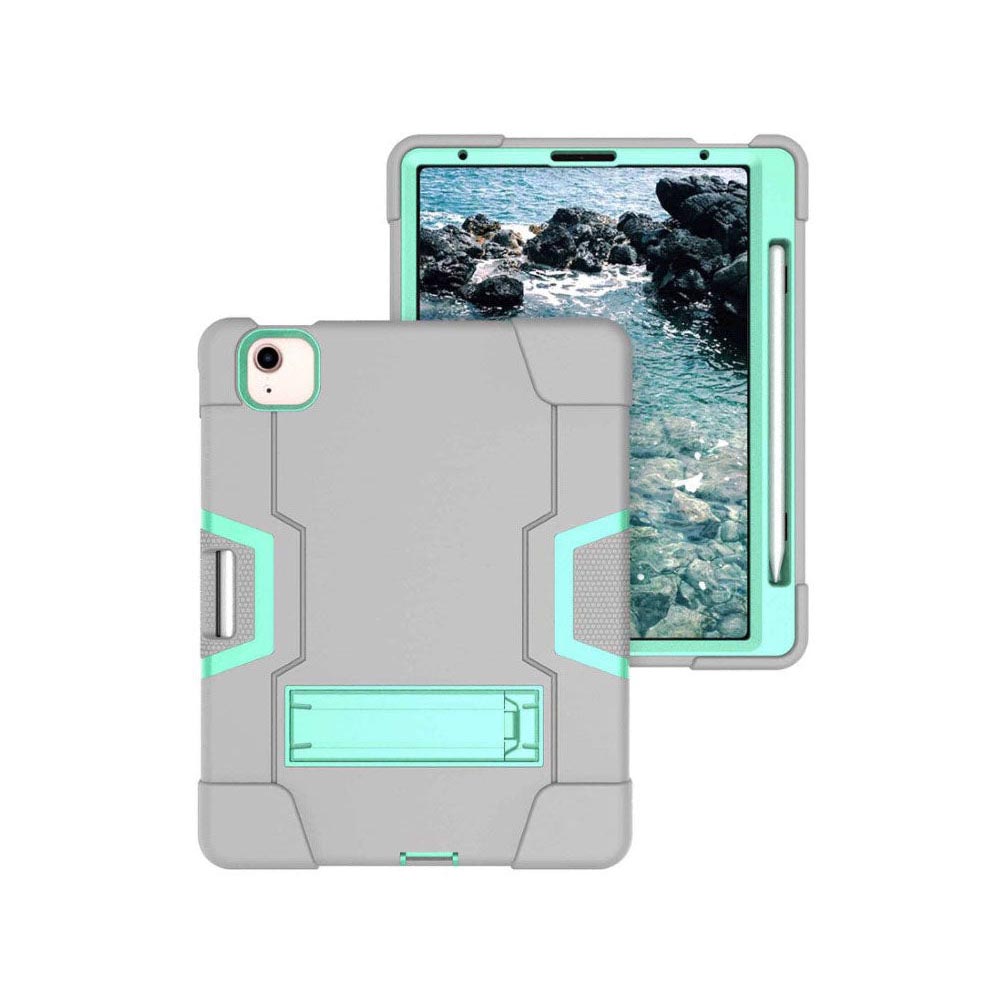 iPad Air 4 case showing shock-resistant silicone layer