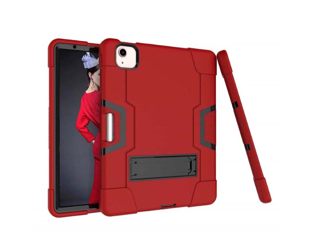Case protecting iPad from drops and bumps