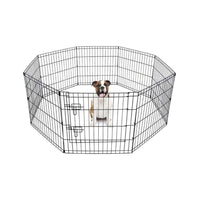 Thumbnail for Playpen used outdoors in garden setting