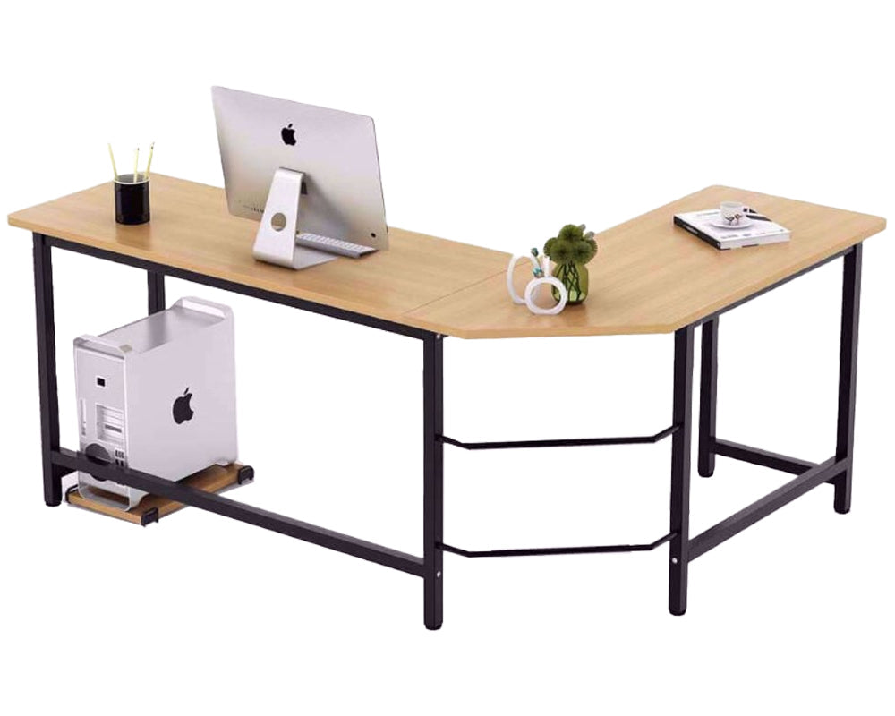 Desk placed in modern home office