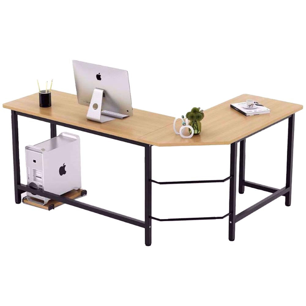 Desk placed in modern home office