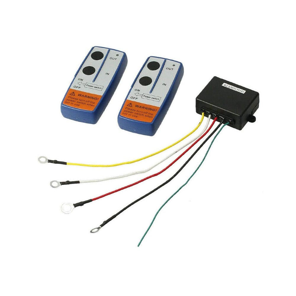 Wireless winch remote with long range operation