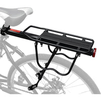 Thumbnail for Universal bike carrier rack mounted on bicycle rear