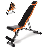 Thumbnail for Workout Weight Bench Sit Up Bench 200Kg Capacity Folding Home Gym