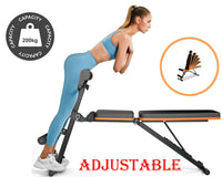 Thumbnail for Workout Weight Bench Sit Up Bench 200Kg Capacity Folding Home Gym