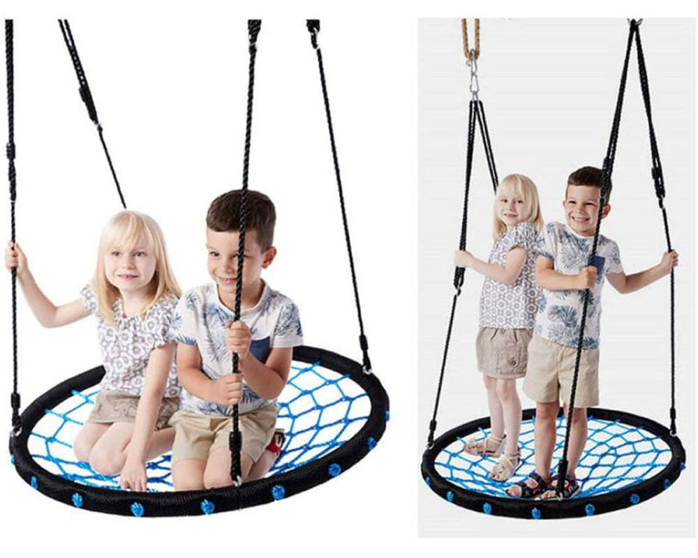 blue hammock swing for kids