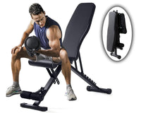 Thumbnail for Weight Bench Adjustable Utility Weight Bench Workout Bench