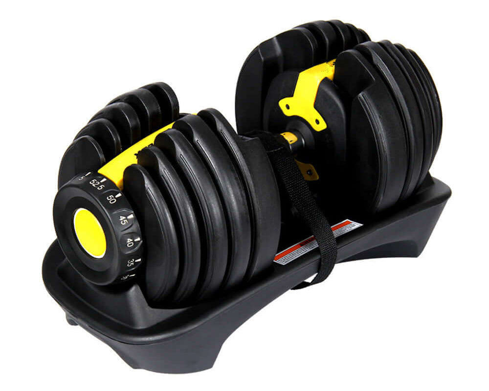 Dumbbells with high-strength nylon and ABS parts