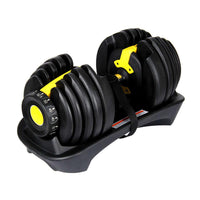 Thumbnail for Adjustable dumbbells set with dial system