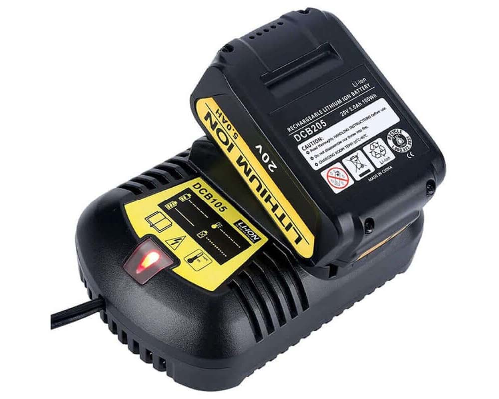 Charger with power input label