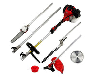 Thumbnail for High-Powered 62Cc Brush Weed Cutter Saw Hedge Trimmer 5 In 1