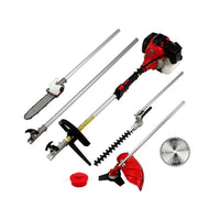 Thumbnail for High-Powered 62Cc Brush Weed Cutter Saw Hedge Trimmer 5 In 1