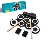 Thumbnail for Portable Tabletop Roll-Up Electronic Drum Kit
