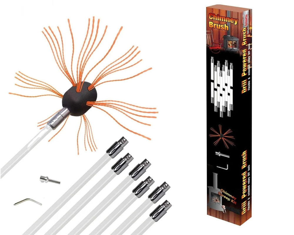 Flexible Dryer Vent Chimney Cleaner Kit