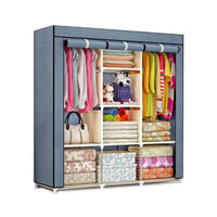 Thumbnail for Portable wardrobe organiser assembled in bedroom