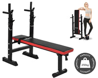 Thumbnail for Weight Bench compact folded for storage