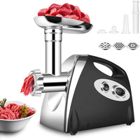 Thumbnail for Meat grinder sausage maker electric mincer full view