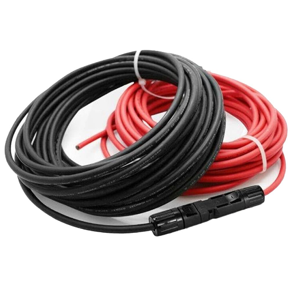 Weatherproof Solar Cable Tips Weatherproof 10M Solar Cable MC4 Connectors NZ | Homyspire