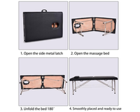 Thumbnail for Massage table adjustable and pre-assembled