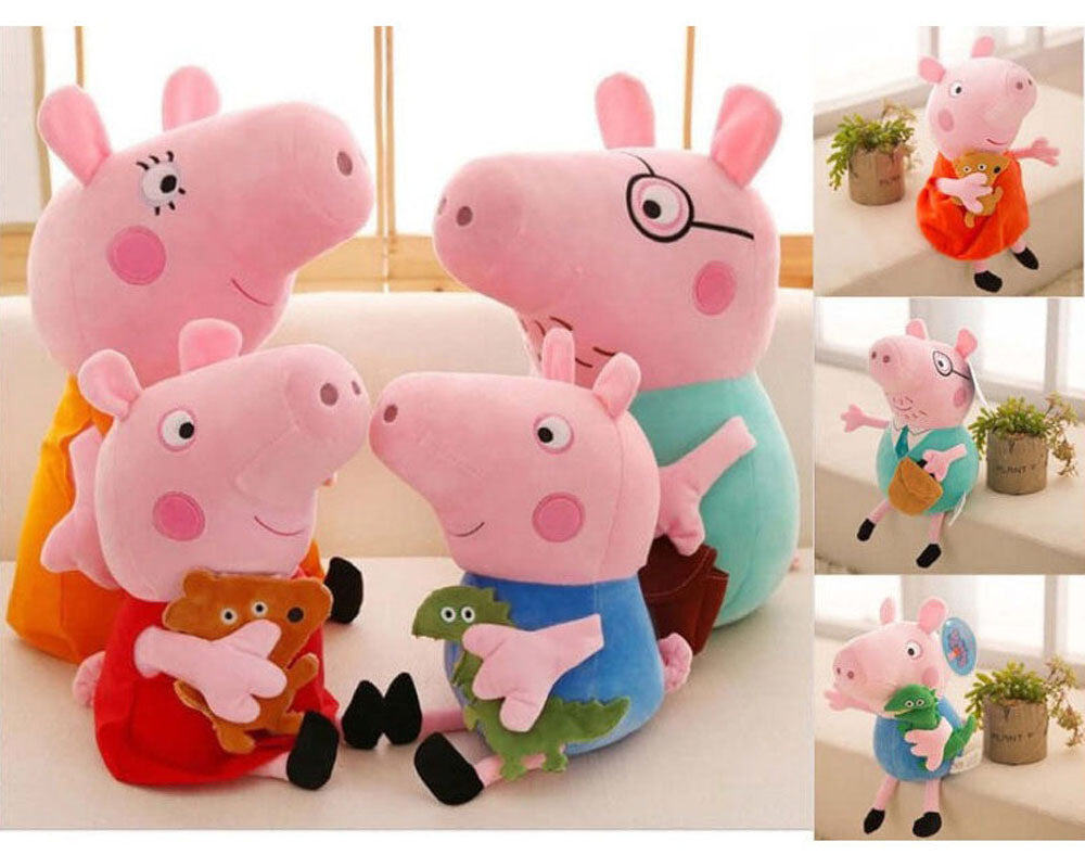 Peppa Pig family plush