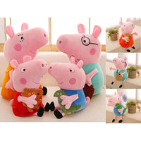 Thumbnail for Peppa Pig family plush toys for imaginative play