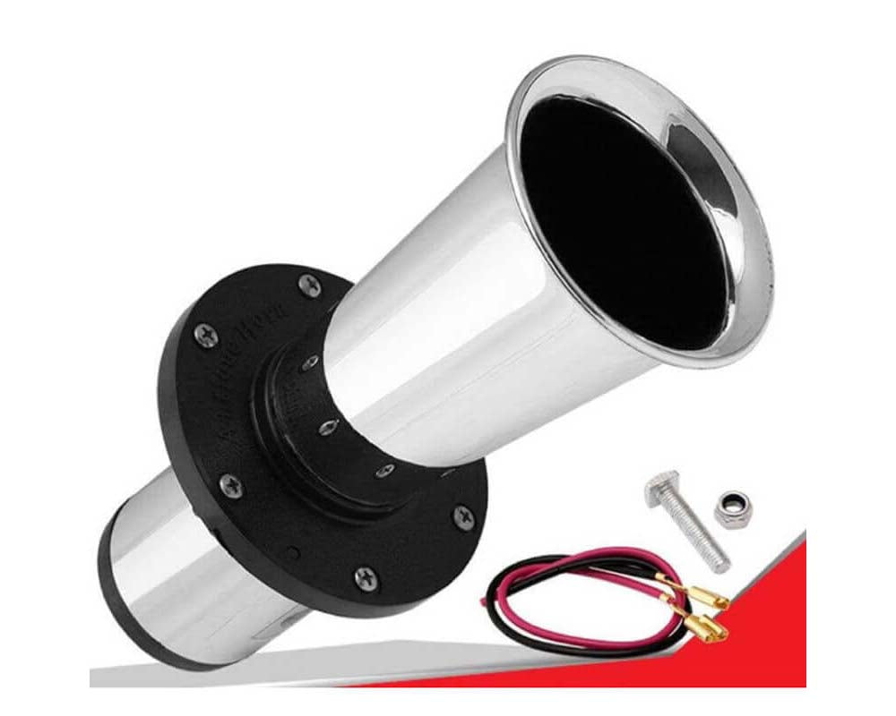 Air horn with included power and ground cables