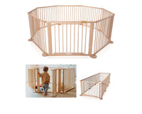 Thumbnail for Wooden play yard for supervised play