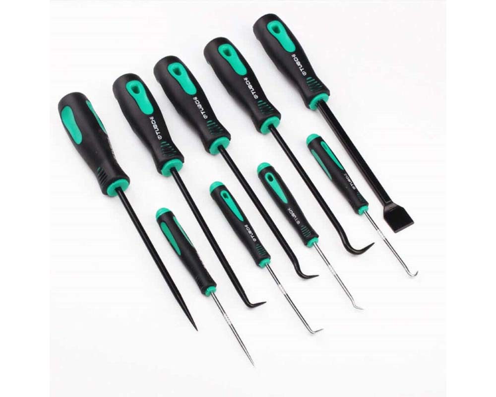 Hook tool probing small electronic parts