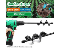 Thumbnail for Auger bit compatible with cordless drills