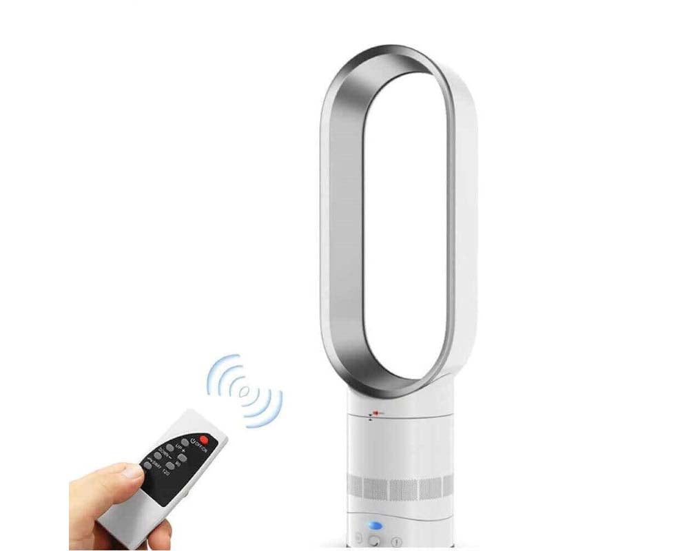 Fan operating quietly with no blades
